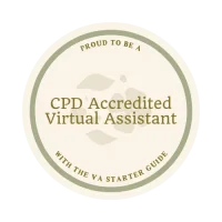 CPD Accredited Virtual Assistant